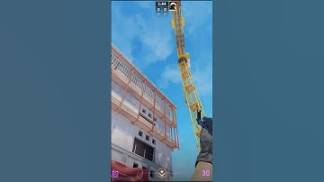 Default smoke short on VERTIGO for push A #cs2 #vertigocs2 #shorts