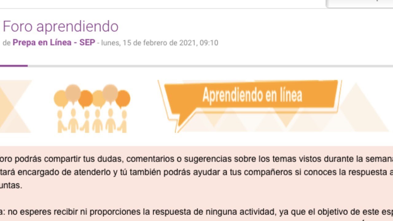 ¿Cómo participar en el foro aprendiendo? - YouTube