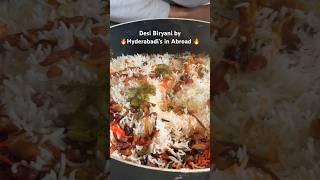 Hyderabadi biryani #shorts #shortvideo #shortsvideo#biryani #biryanirecipe#chicken #chickenbiryani