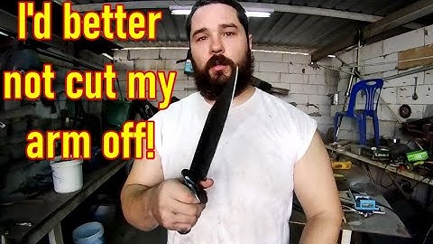 How I make a knife (no forge, really easy)