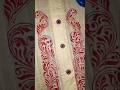 🥀punjabi fabric design ❤️Punjabi hand painting#art #diy #simple #painting #kolka