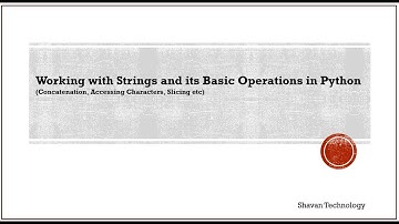 3. Strings and its Basic Operations in Python || PyCharm (Basic )