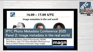IPTC Photo Metadata Conference 2025: Panel 2, Image Metadata in the Real World