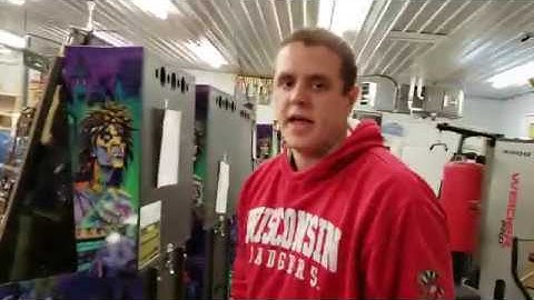 How to Remove Pinball Playfield Glass and Raise Playfield, Spooky Pinball