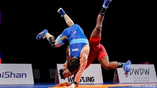 Euro Championships Bronze Match: 2x World Champ Frank Chamizo vs. Russian phenom Razambek Zhamalov