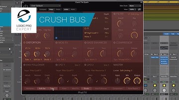 Crank The Spank - How Do You Like To Create A Drum Crush Bus In Logic Pro X?