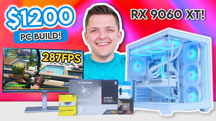 BEST $1200 Gaming PC Build 2025! 🙌 [Full Build Guide w/ 1440p Benchmarks]