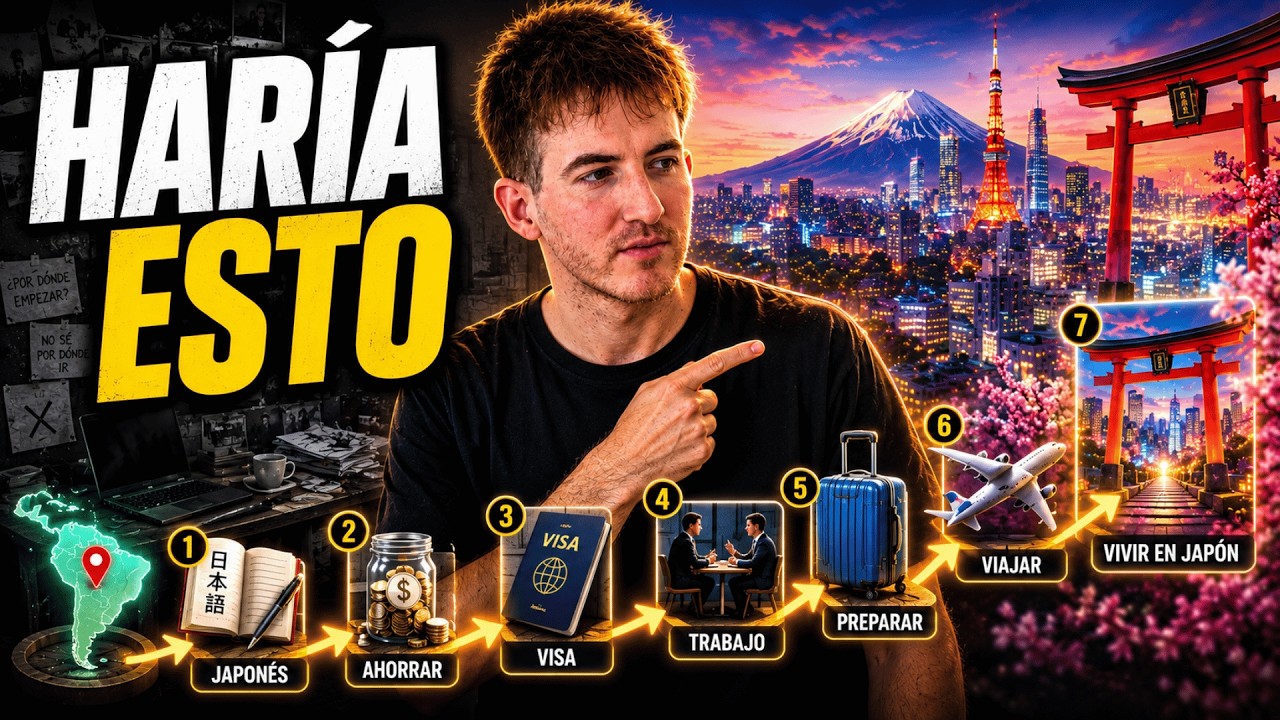 🇯🇵✈️ Si Hoy Quisiera Vivir en Japón… Haría ESTO