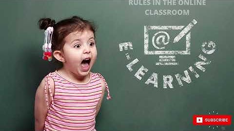 Virtual Classroom Rules for Kids /A Parent’s Guide to Distance Learning