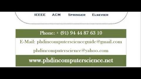 PHD IN COMPUTER SCIENCE IN SHEFFIELD