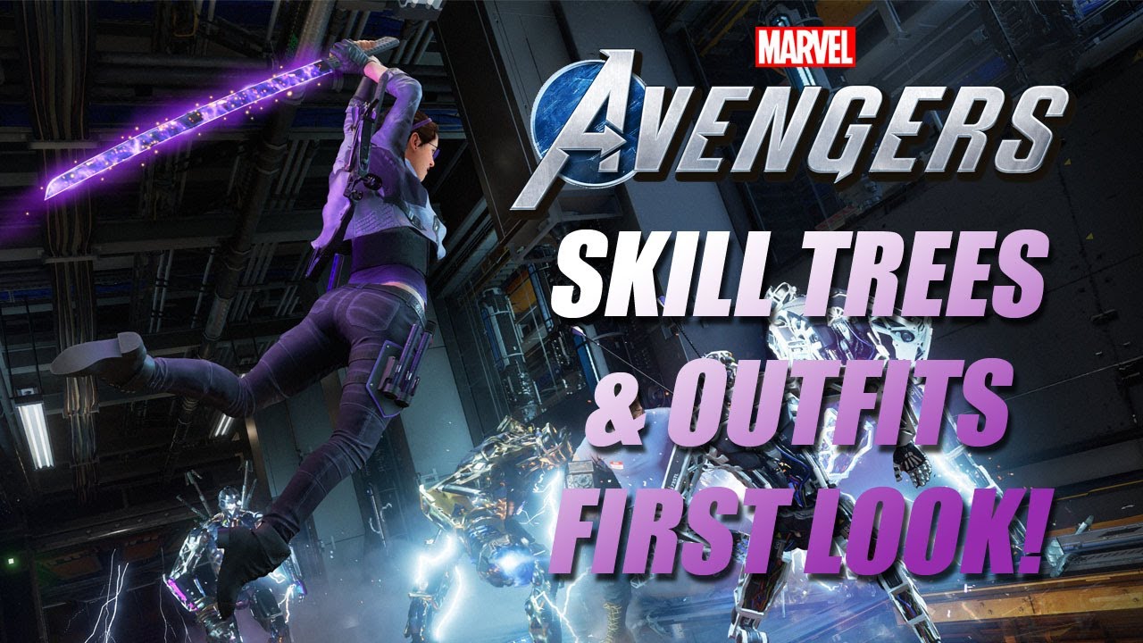 KATE BISHOP FIRST LOOK!| SKILL TREES & OUTFITS | Marvel's Avengers
