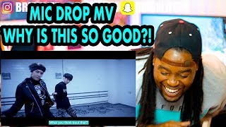 BTS | MIC Drop | Steve Aoki Remix'  MV |BLACK GUY REACTION!!!