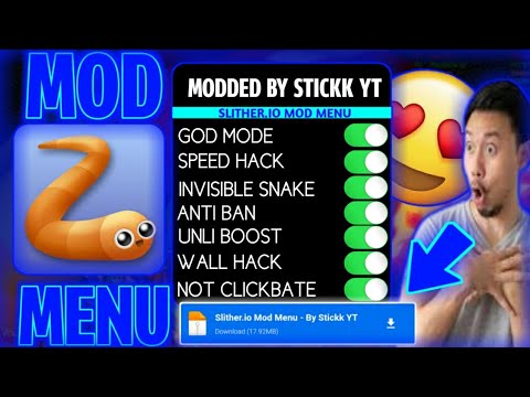 Slither.io MOD APK v1.8.5 (Unlimited Money, Health, God MODE)