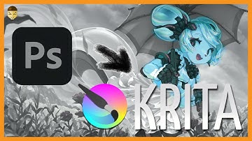 How to Make YouTube Thumbnails | Krita