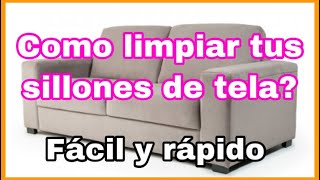 Todo Muebles · San Martín - 🔸 Consejos para limpiar tapizados y sillones  fácilmente. Pasos para limpiar un sofá de tela con los mejores trucos  caseros para combatir las manchas más difíciles