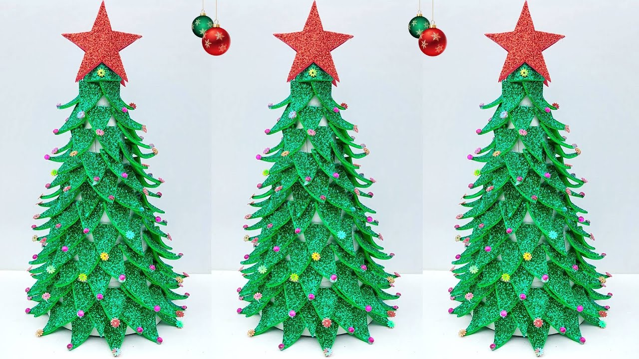 How To Make Christmas Tree Handmade Christmas Ornaments Glitter how-to-make-christmas-tree-handmade-christmas-ornaments-glitter