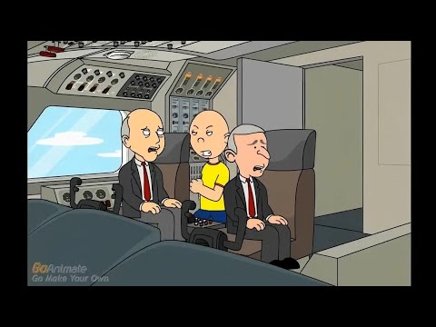 Caillou Flies A Plane LEILAH DELATTRE REUPLOAD Original 360P Version