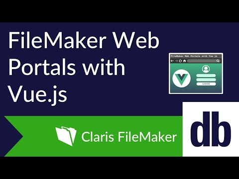 FileMaker Web Portals with Vue.js