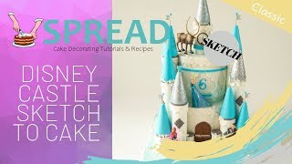 Princess Castle - Sketch to Cake