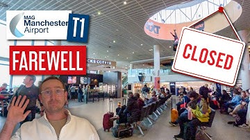 Terminal 1 van Manchester Airport is gesloten! | Laatste verkenning van de luchtzijde