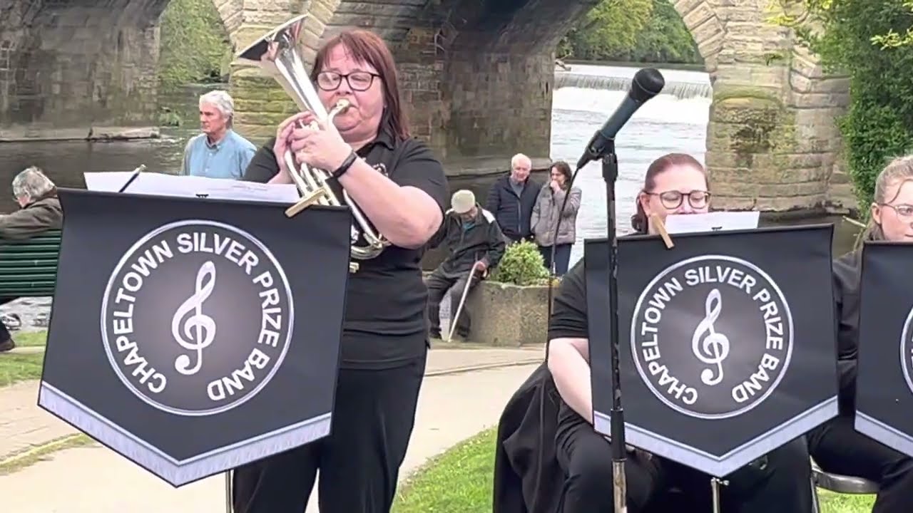 6 -  Chapeltown Silver Band - Wetherby Bandstand - Streets of London - Julie Plant- 30-04-23