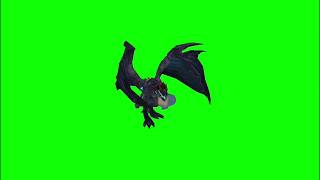 ✔️GREEN SCREEN EFFECTS: WOW black dragon