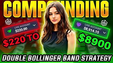 THE DOUBLE BOLLINGER BAND STRATEGY | 🟢 PROFIT OF $8,900 EASILY WITH THIS STRATEGY |99% PROFITABLE