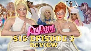 Drag Race S15 Ep3 - "All Queens Go to Heaven" Review - with Maddy Morphosis and Miss Liza