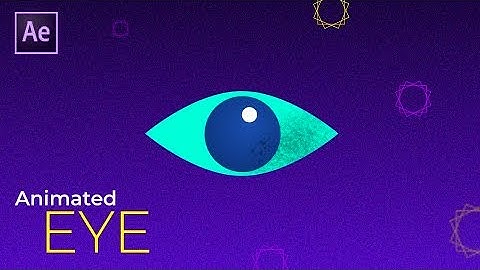 Animated Eye Motion Graphics Animation - After Effects Tutorial