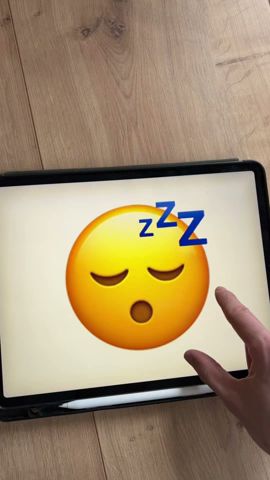 😴zZZ👈🏻 #emoji #procreate #creative