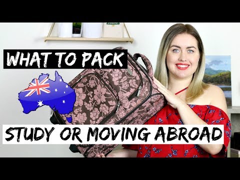 Things to Pack - Moving to AUSTRALIA | Female Fashion in Australia