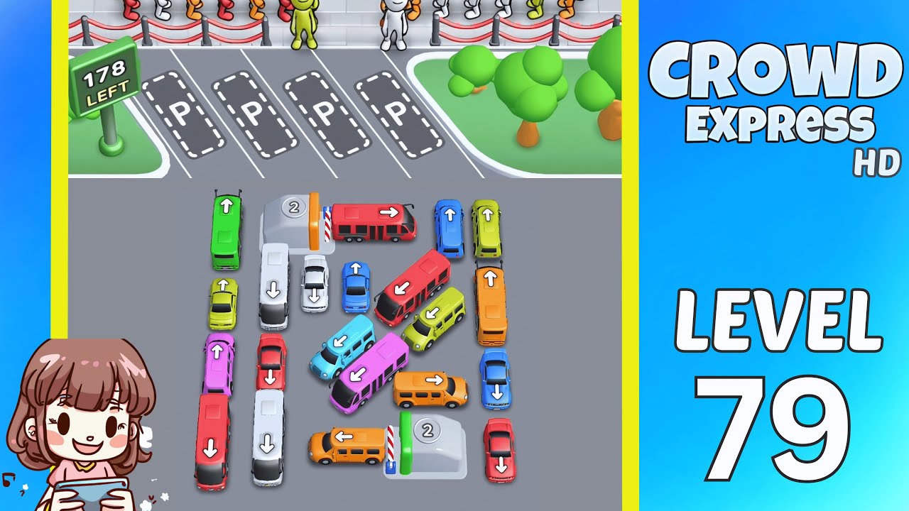 Crowd Express Level 79 Solution Walkthrough - YouTube