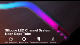 LED Neon Flex & LED Strip Silicone Cover Flexible Bendable screenshot 4