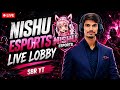 🔴 FREE FIRE MAX ESPORTS LIVE 🎙️ | NISHU ESPORTS 🏆 | FACECAM SBR YT - 6PM #FreeFireLive