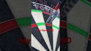 My third and fourth 180!# Gerwyn Price #darts#Jonny b Good#