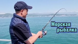 Морская рыбалка. Чёрное море. Сочи