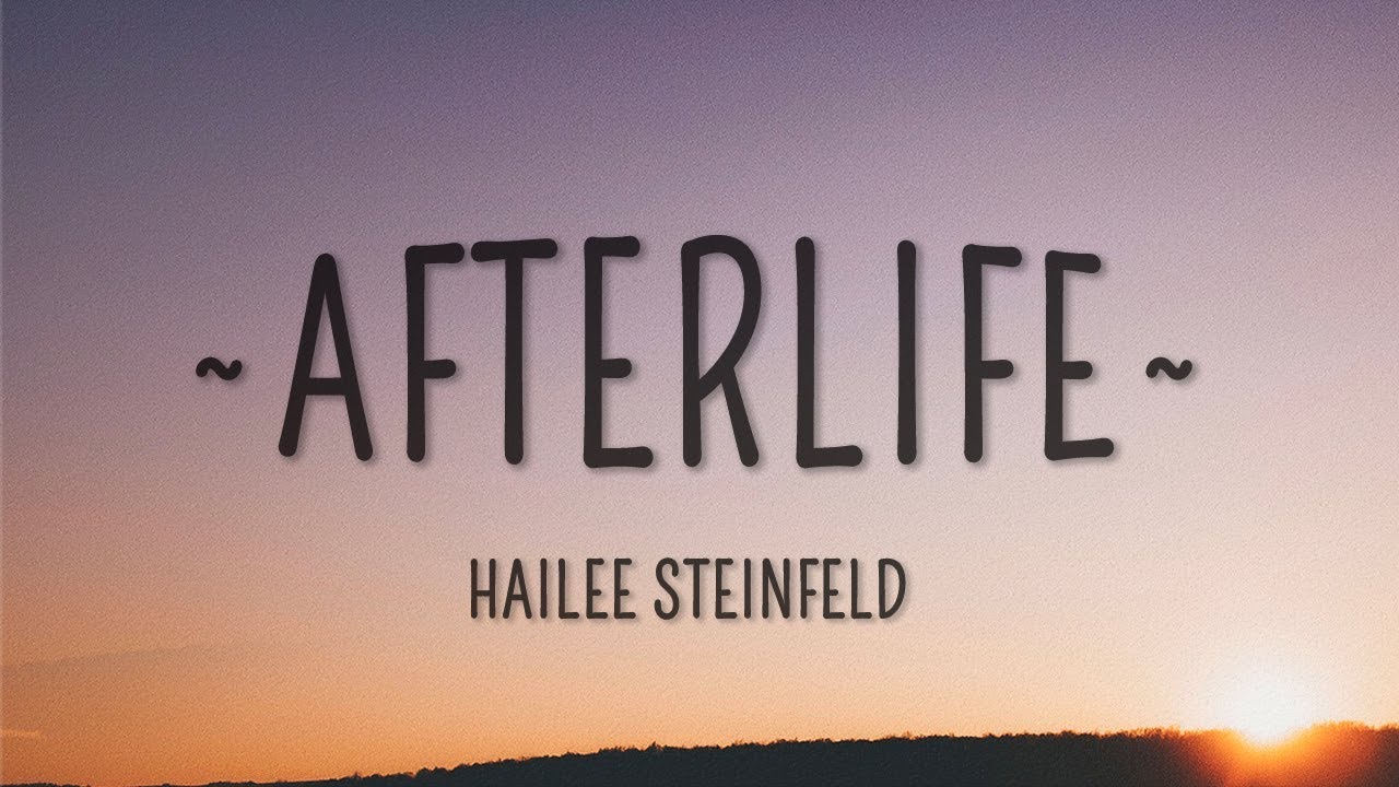 haileesteinfeld - Afterlife Lyrics 🙈❤ I've made this fan-made lyric video  of #Afterlife by #HaileeSteinfeld with my fan art for her…