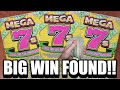 Bought 3 "Mega 7's" Lottery Tickets And Won Big!!