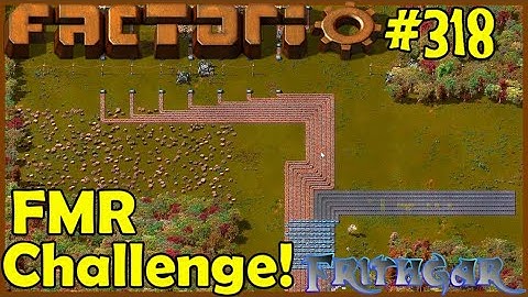 Factorio Million Robot Challenge #318: The End Of The Copper Is In Sight!