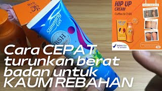 REVIEWING BSH SLIMMING GEL & SYB HIP UP CREAM FOR BELLY SLIMMING