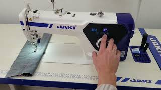#Швейная машина Jaki H1 H2 Стежок до 7 мм  #sewing machine Позиционер ЛЭД  подсветка