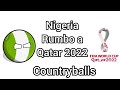 Nigeria Rumbo A Qatar 2022 Countryballs