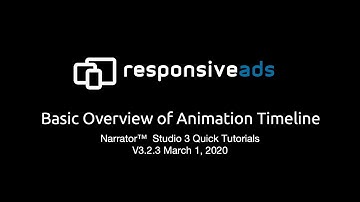 ResponsiveAds Academy: Animation Timeline Overview
