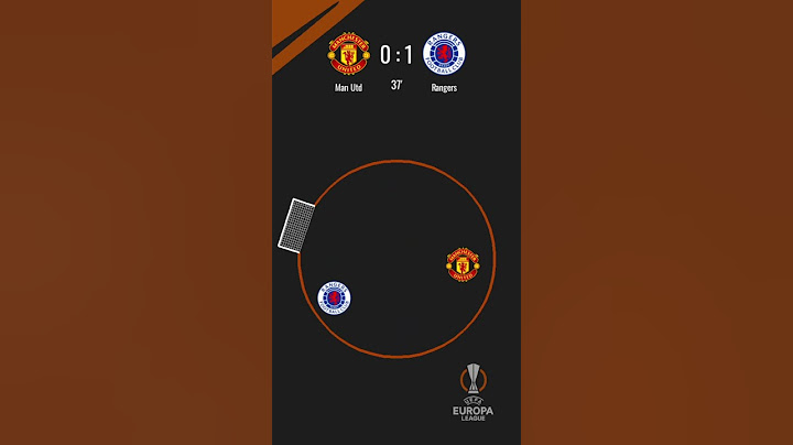 Manchester United vs Rangers | UEFA Europa League Marble Battle