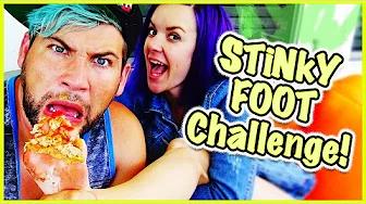 👣 STINKY FEET CHALLENGE!?! 👣 WHO'S FOOT STINKS THE MOST?!?! 👣 Parents Edition
