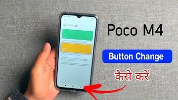 How to Change Navigation Bar in Poco M4 | Poco M4 me Back Button Change Kaise Kare