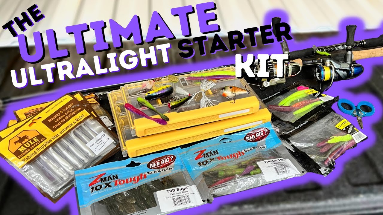 The ULTIMATE Ultralight Fishing Starter Kit!