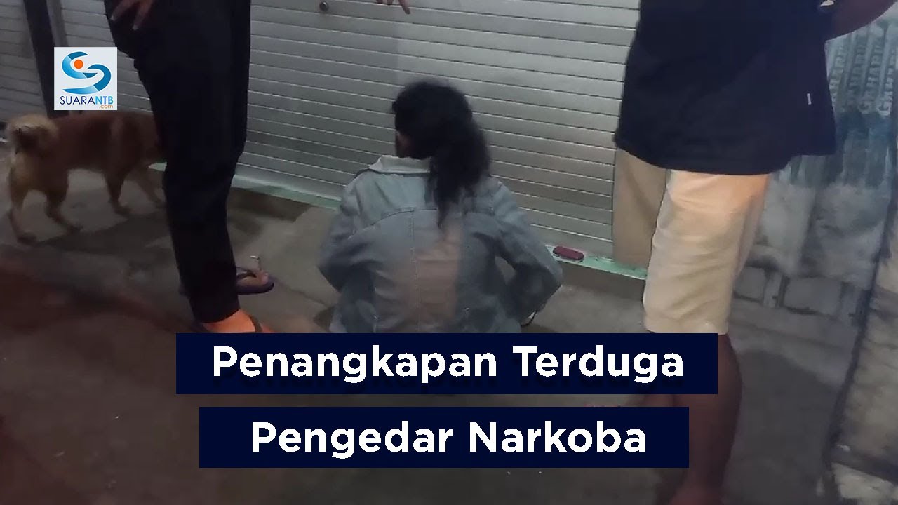 Penangkapan Terduga Pengedar Narkoba di Abiah Tubuh Mataram