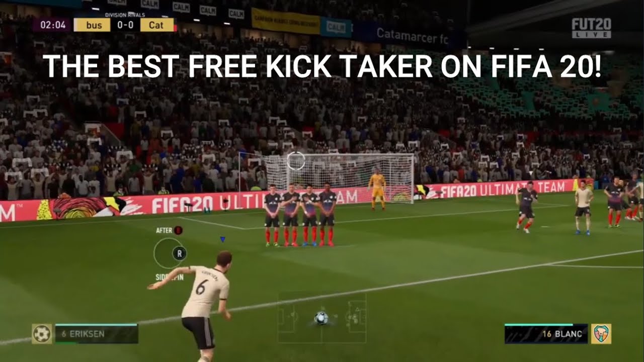 THE BEST FREE KICK TAKER ON FIFA 20! YouTube