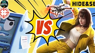 free fire max hide &amp; seek game aaj es me rank 1 lakar hi rahunga 